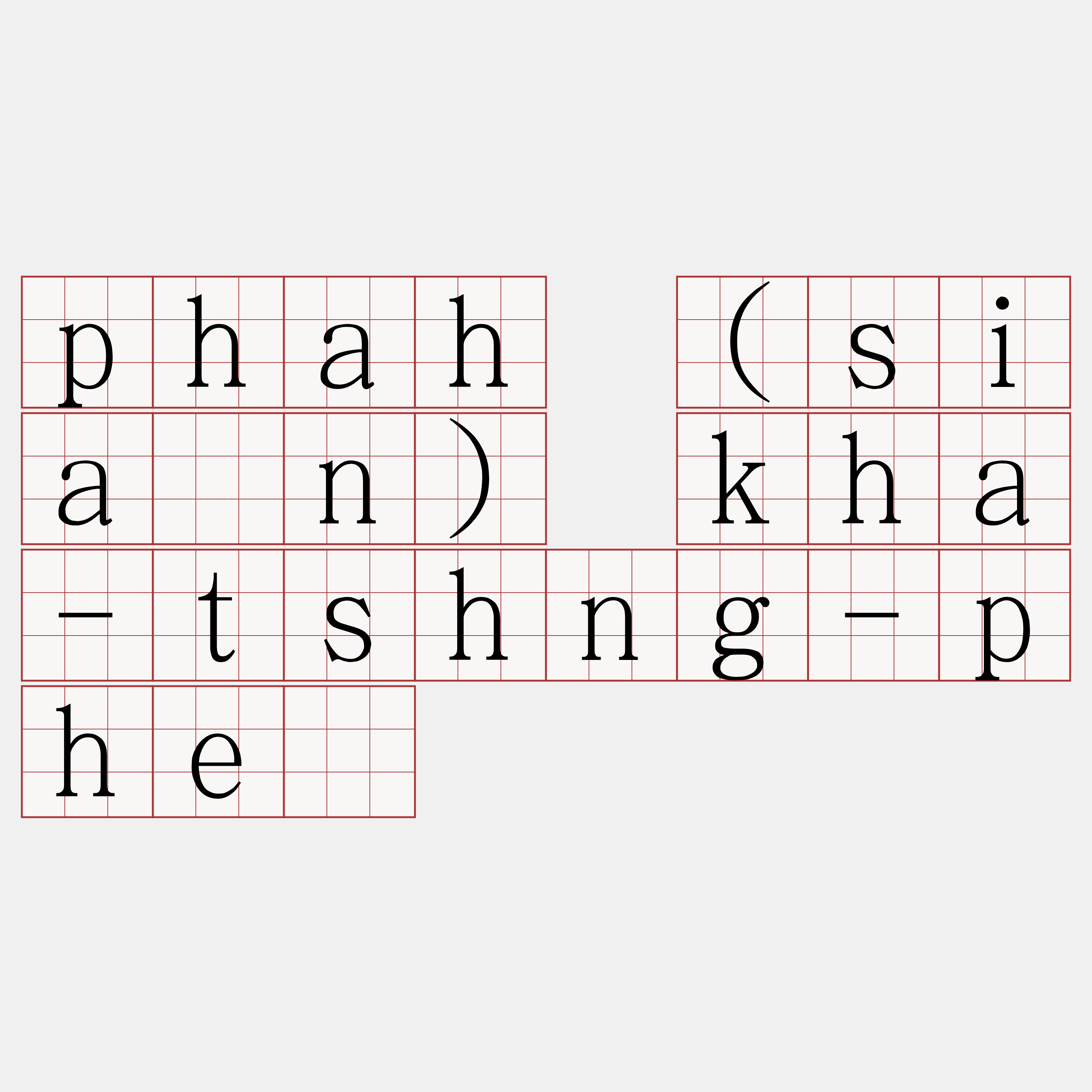 phah (siàn) kha-tshng-phé